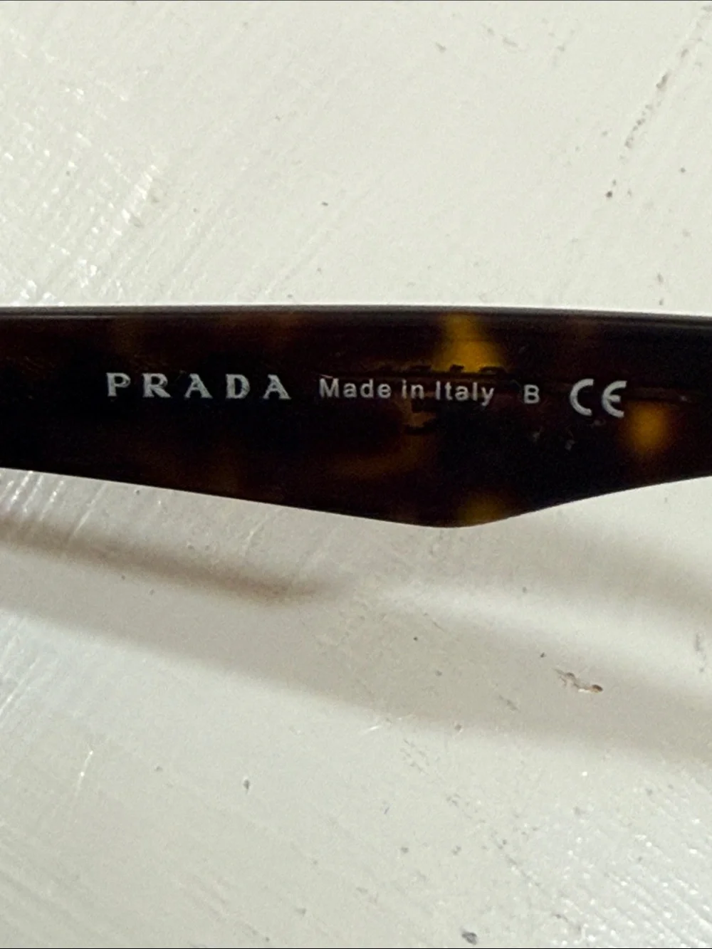 Prada Tortoiseshell Sunglasses with Brown Gradient Lenses